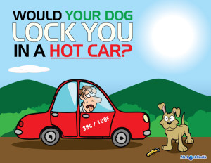 Would Your Dog Lock You in a Hot Car