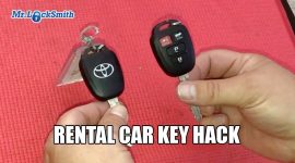 How To Separate Rental Car Keys