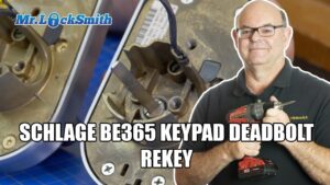 How to Rekey Schlage BE365 Keypad Deadbolt Coquitlam