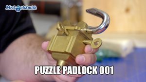 Mr. Locksmith Puzzle Padlock