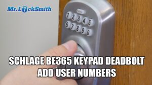 Schlage BE365 Code Coquitlam