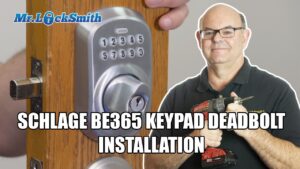 Schlage BE365 Install Coquitlam