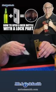 How to Open a Beer Bottle Using a Door Strike | Mr. Locksmith Coquitlam